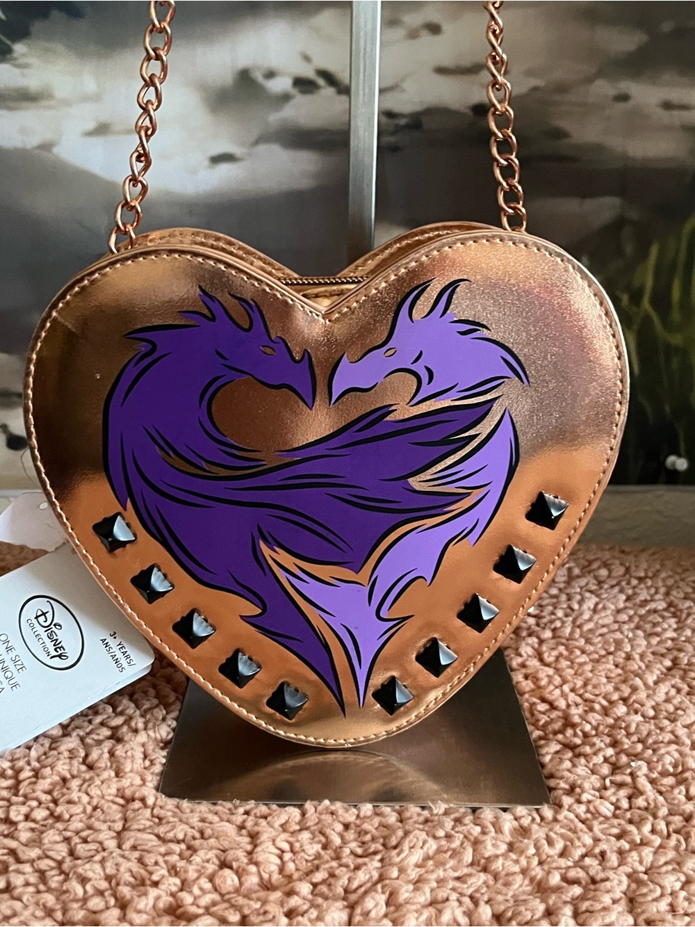 Disney Store descendants villain Evie Mal shoulder Bag - Picture 3 of 8